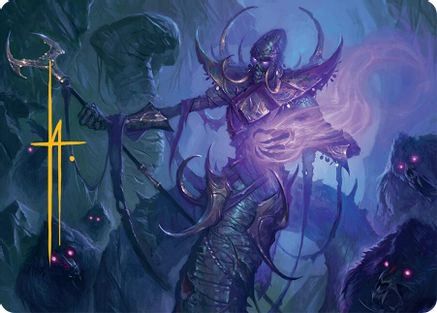 Sidisi, Regent of the Mire (014s) Gold-Stamped - Art Series: Tarkir: Dragonstorm