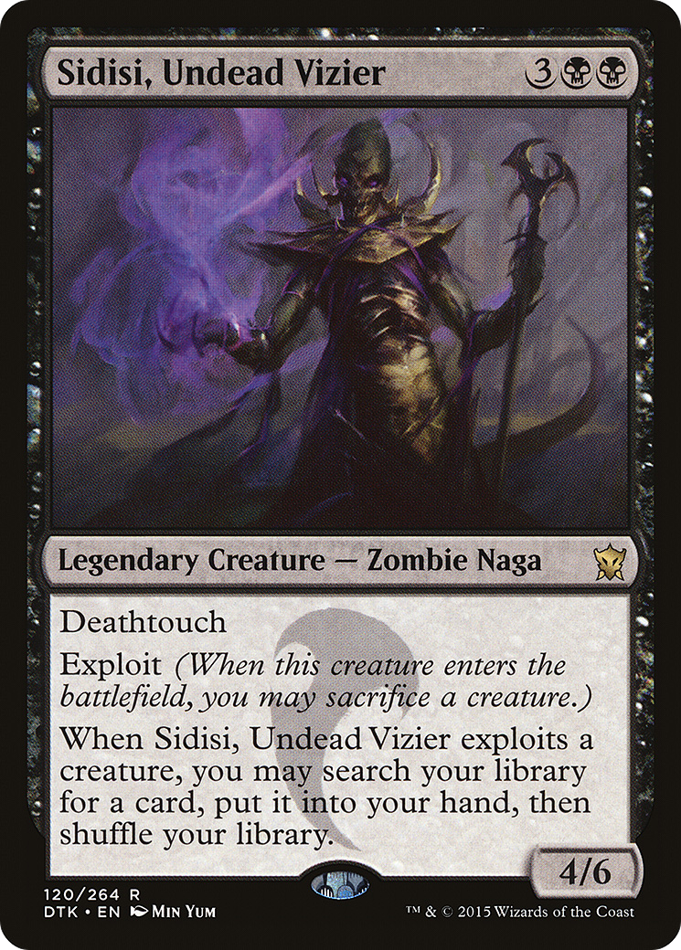 Sidisi, Undead Vizier (120) Foil - Dragons of Tarkir