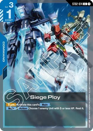Siege Ploy (ST02-014) - Starter Deck 02: Wings of Advance
