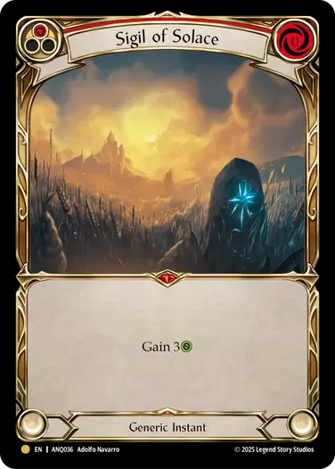 Sigil of Solace (ANQ036) - Compendium of Rathe: Antiquity Pack