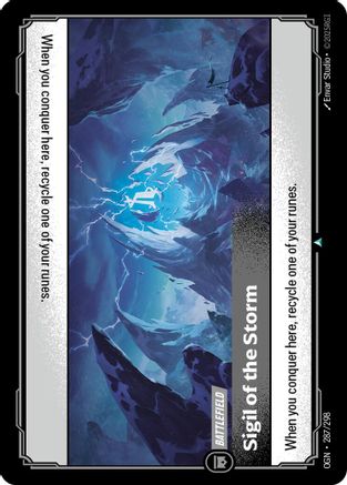 Sigil of the Storm (287) Foil - Origins