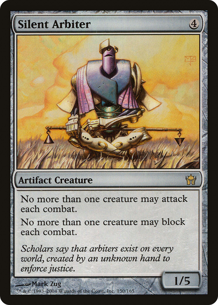Silent Arbiter (150) Foil - Fifth Dawn