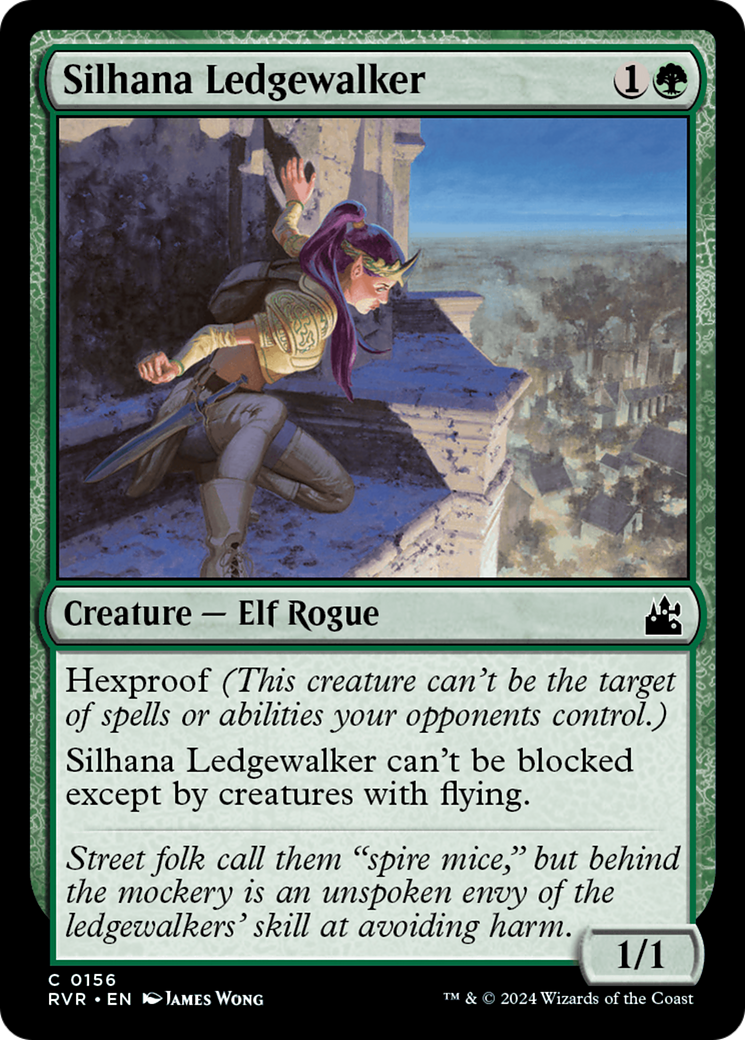 Silhana Ledgewalker (156) - Ravnica Remastered