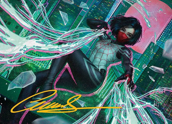 Silk, Web Weaver (029s) Gold-Stamped - Art Series: Marvel's Spider-Man
