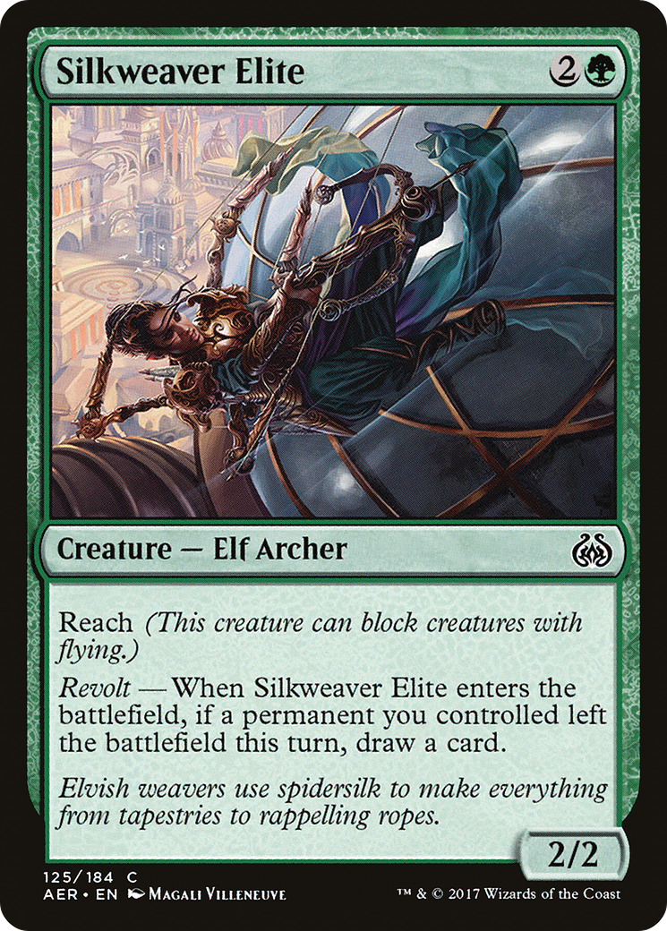 Silkweaver Elite (125) Foil - Aether Revolt