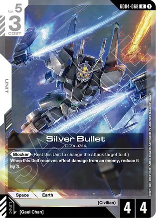Silver Bullet (GD04-068) Holofoil - Phantom Aria
