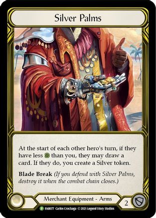 Silver Palms (Golden) (FAB077) Cold Foil - Flesh and Blood: Promo Cards