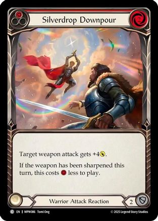 Silverdrop Downpour (Red) (MPW086) - Mastery Pack Warrior