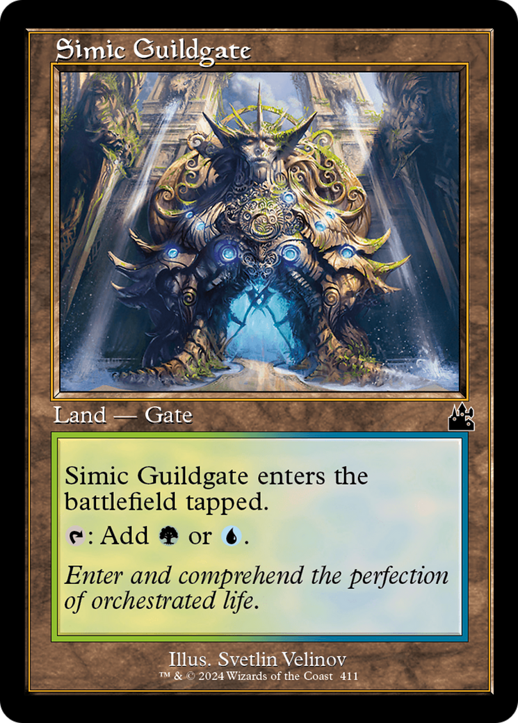 Simic Guildgate (Retro) (411) Foil - Ravnica Remastered