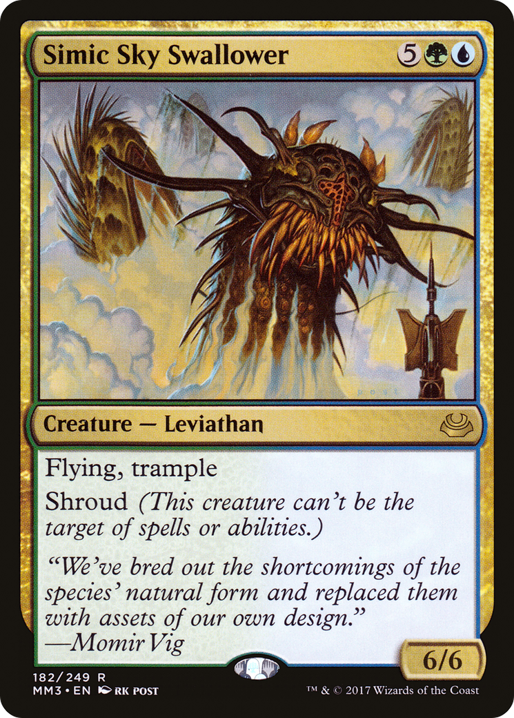 Simic Sky Swallower (182) Foil - Modern Masters 2017