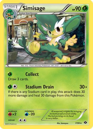 Simisage (7) Reverse Holofoil - Next Destinies
