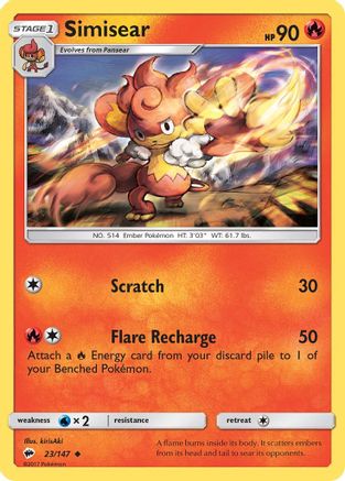 Simisear (23) - Burning Shadows