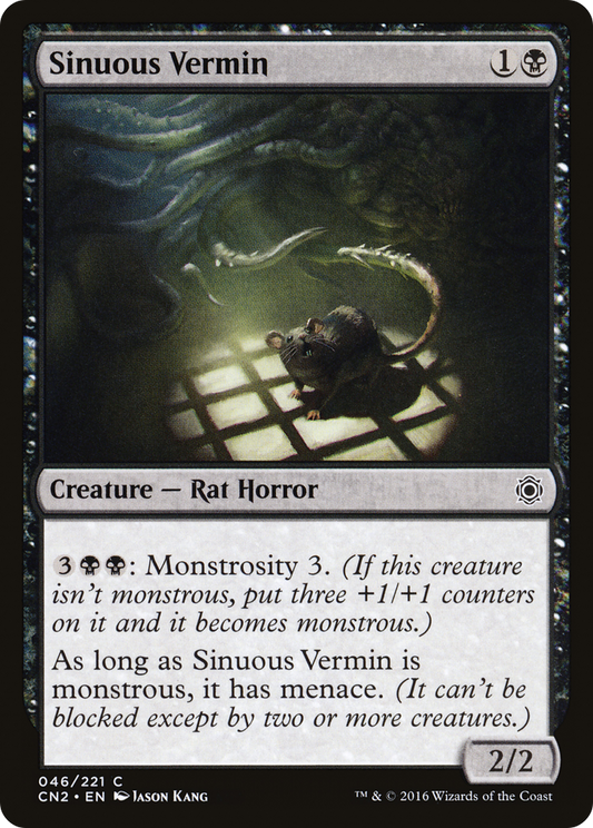 Sinuous Vermin (046) Foil - Conspiracy: Take the Crown