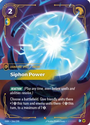 Siphon Power (266) Foil - Origins