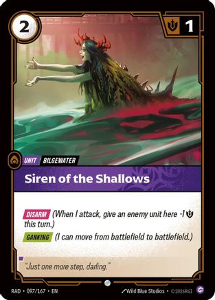 Siren of the Shallows (097) Foil - Radiance