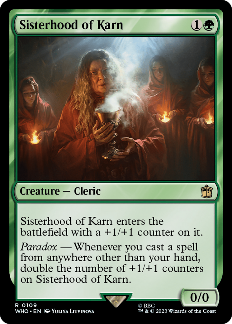 Sisterhood of Karn (109) Foil - Doctor Who
