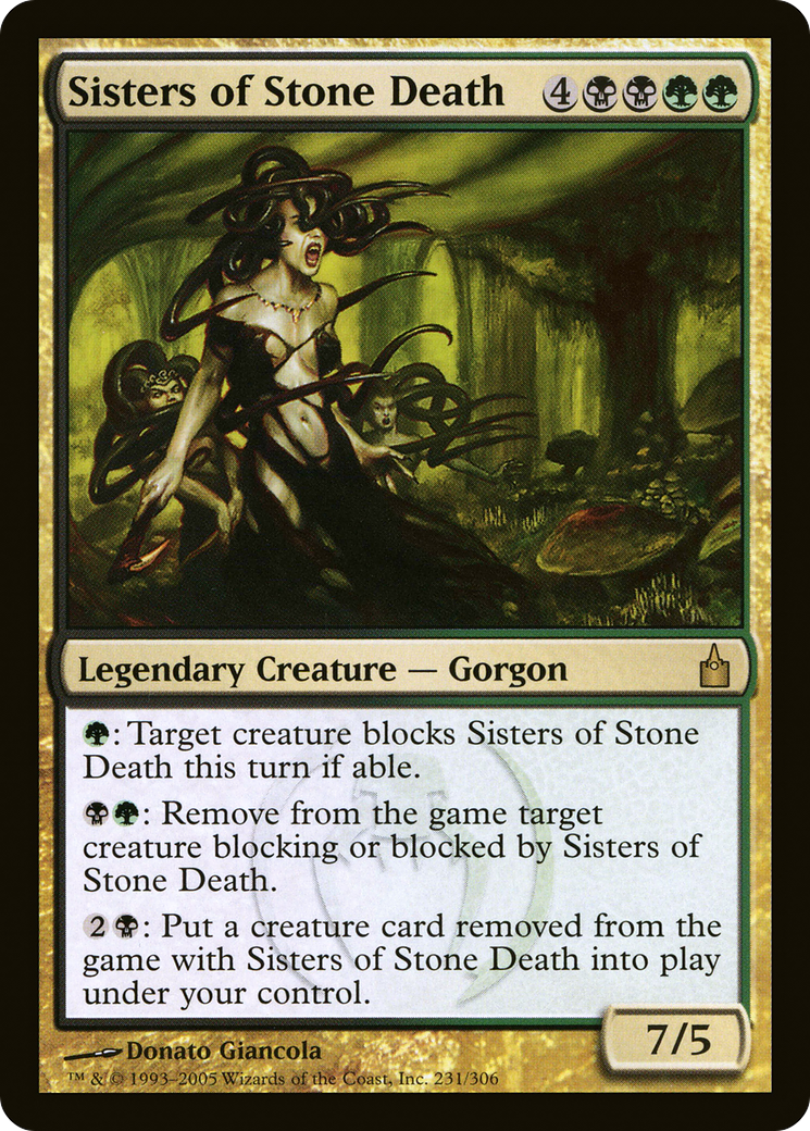 Sisters of Stone Death (231) - Ravnica: City of Guilds