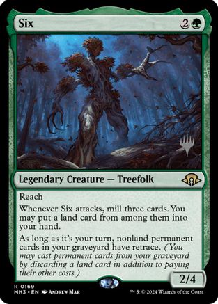 Six (Promo Pack) (169) - Secrets of Strixhaven
