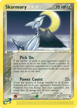 Skarmory (21) - Dragon