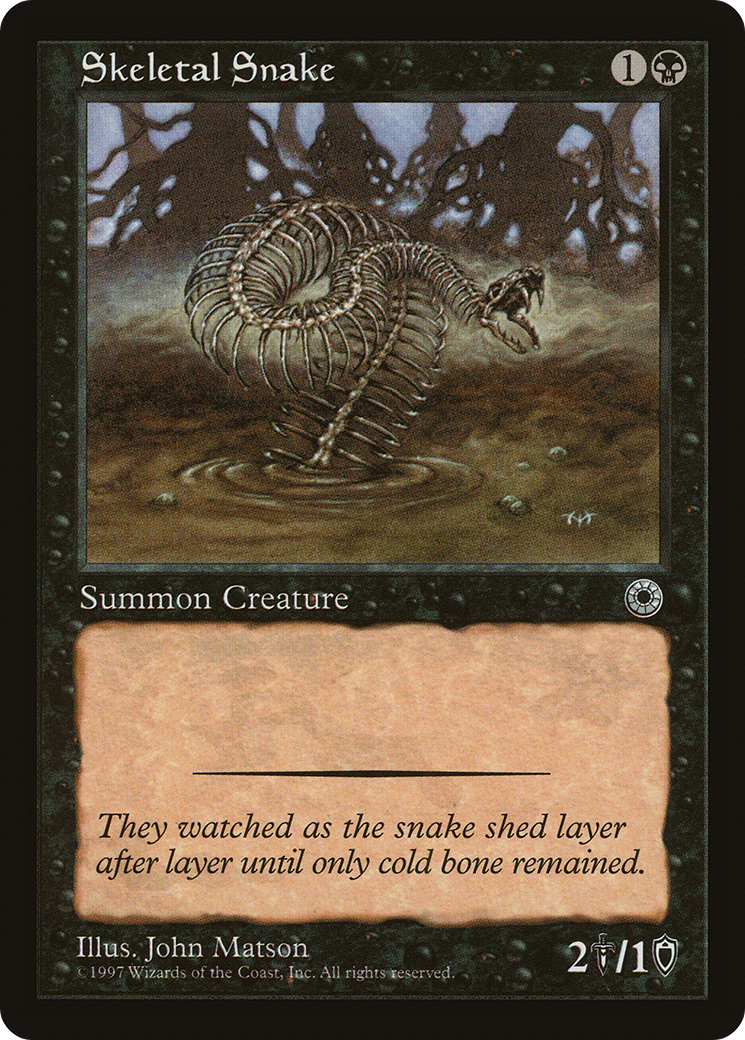 Skeletal Snake - Portal