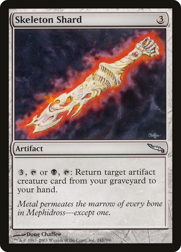 Skeleton Shard (242) Foil - Mirrodin