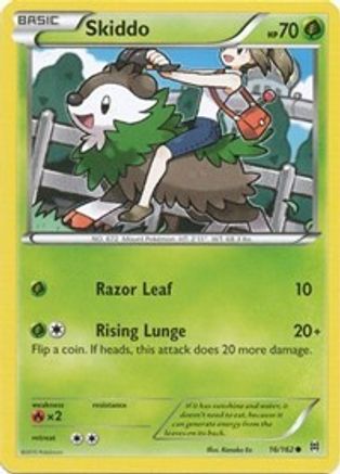 Skiddo (16) Reverse Holofoil - BREAKthrough