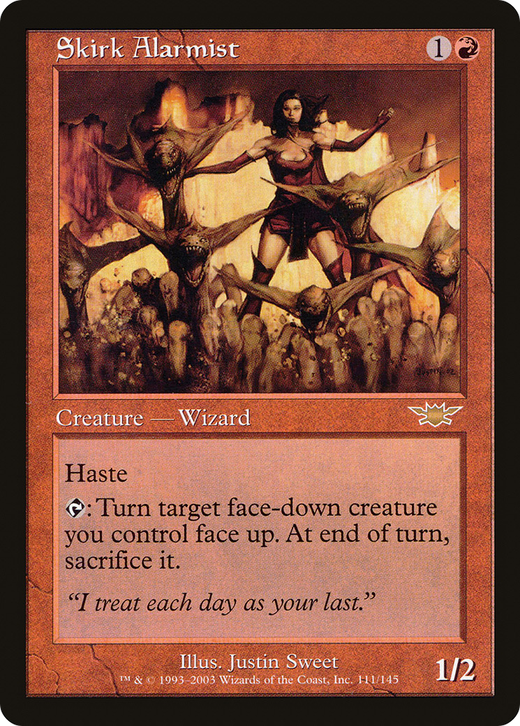 Skirk Alarmist (111) Foil - Legions