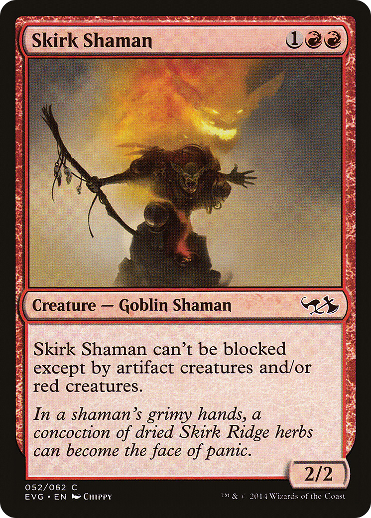 Skirk Shaman (052) - Duel Decks Anthology: Elves vs. Goblins
