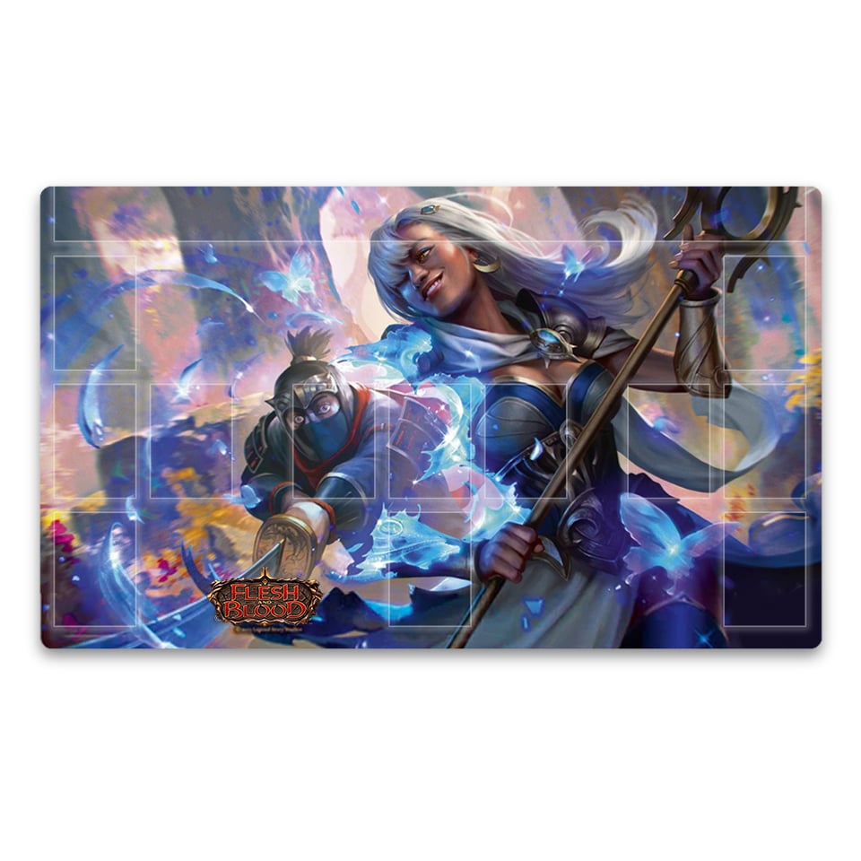 Flesh and Blood Playmat Flicker Trick | Silver Goblin