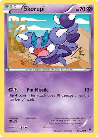Skorupi (53) Reverse Holofoil - BREAKpoint