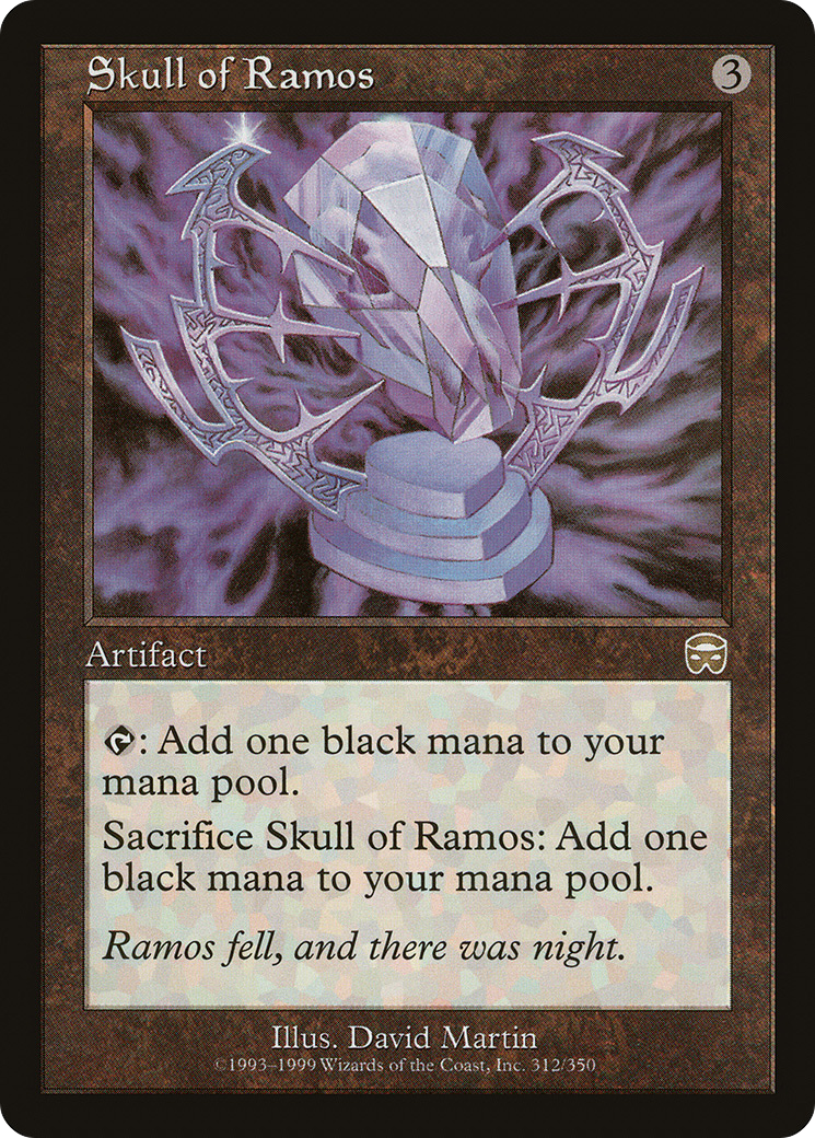 Skull of Ramos (312) Foil - Mercadian Masques