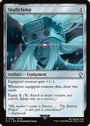Skullclamp (355) Surge Foil - Commander: FINAL FANTASY