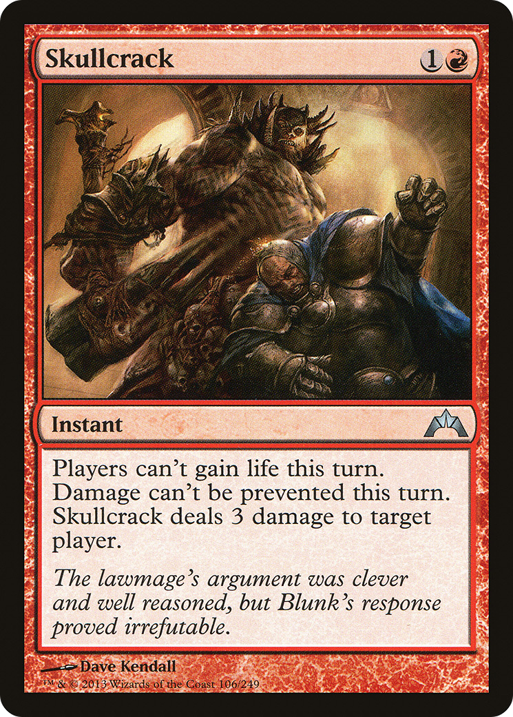 Skullcrack (106) Foil - Gatecrash