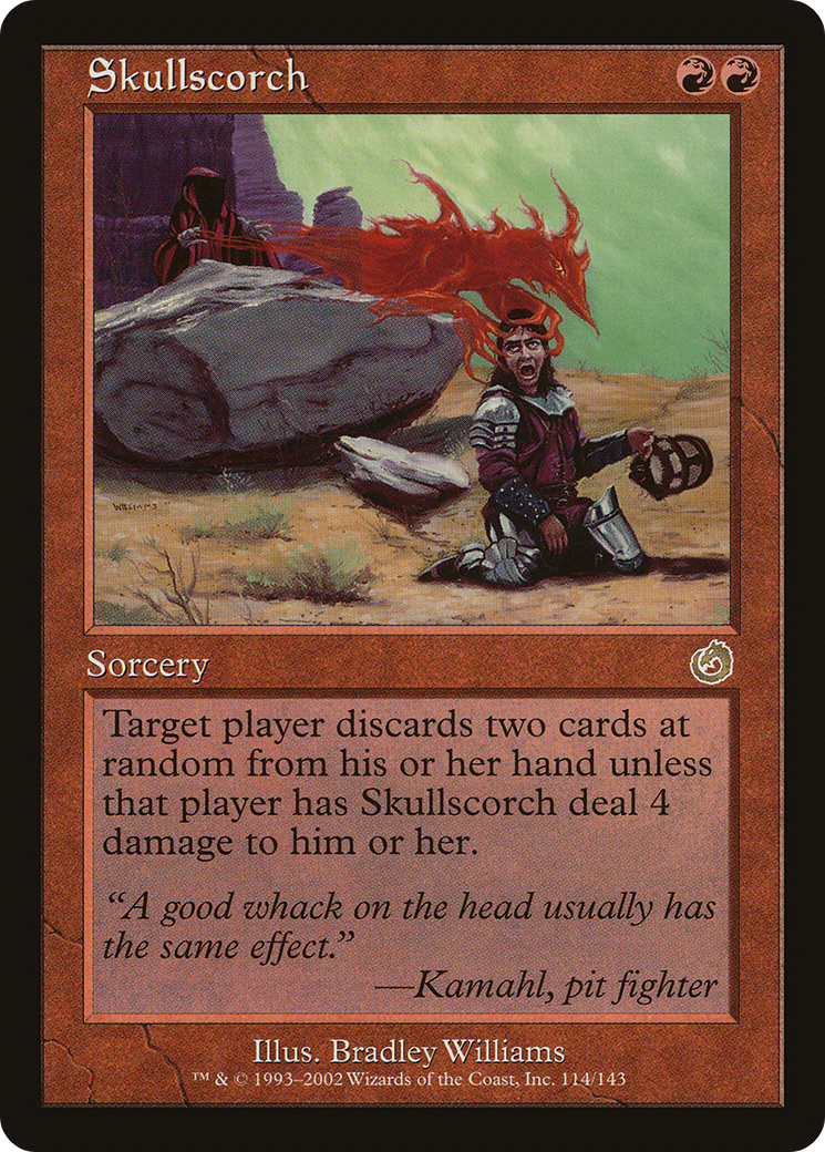 Skullscorch (114) Foil - Torment