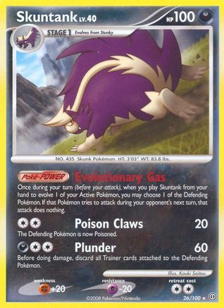 Skuntank (26) Reverse Holofoil - Stormfront