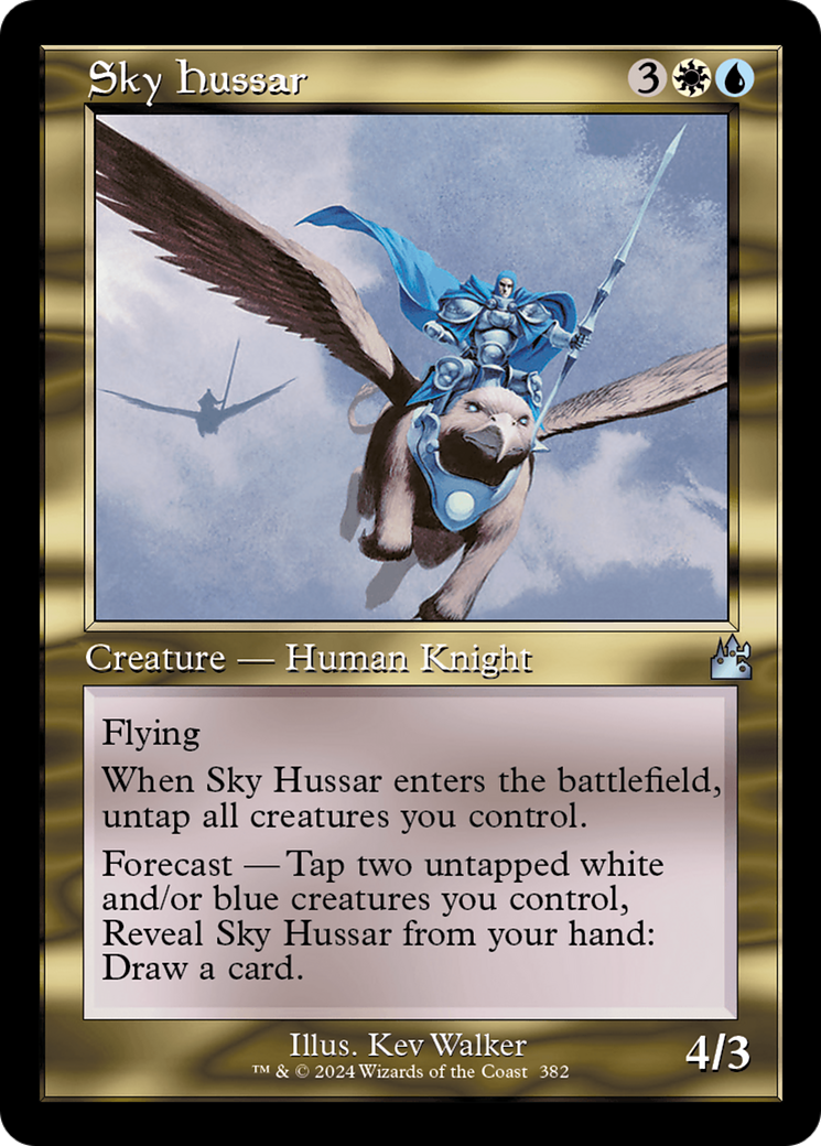 Sky Hussar (Retro) (382) - Ravnica Remastered