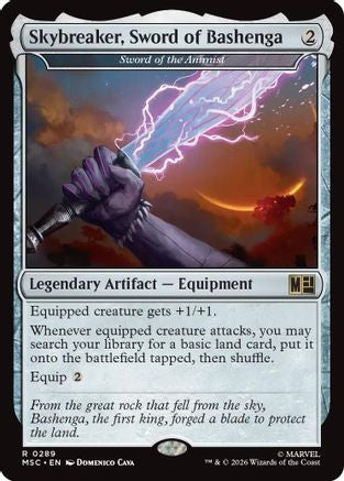 Skybreaker, Sword of Bashenga – Sword of the Animist (289) - Commander: Marvel Super Heroes