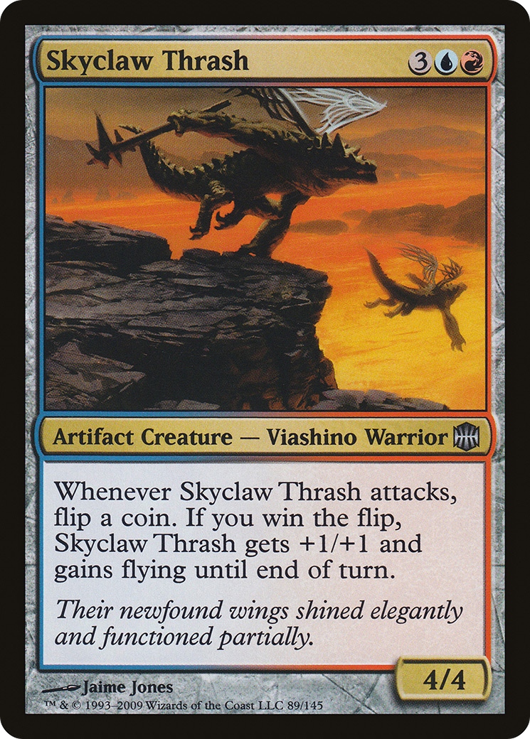 Skyclaw Thrash (089) Foil - Alara Reborn
