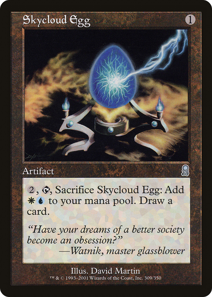 Skycloud Egg (309) Foil - Odyssey