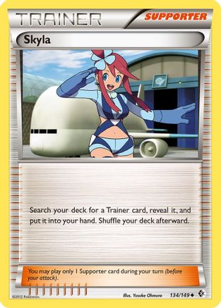 Skyla (134) Reverse Holofoil - Boundaries Crossed