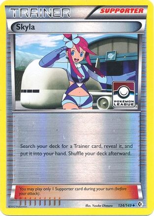 Skyla (Pokemon League) (134) Reverse Holofoil - League & Championship Cards