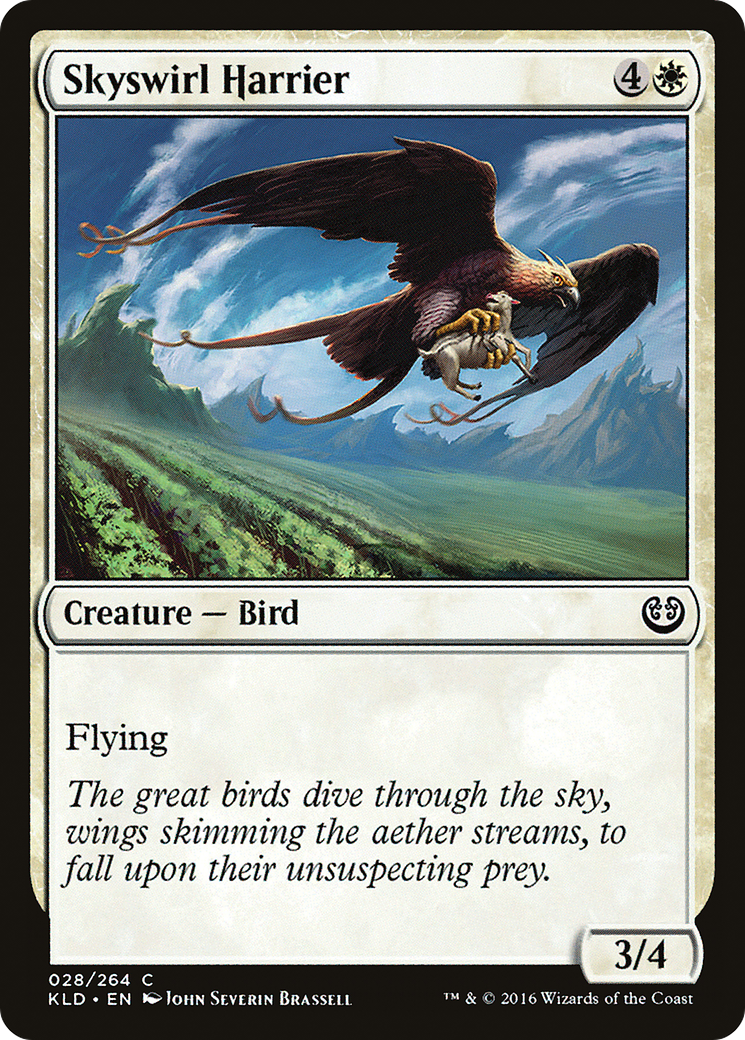 Skyswirl Harrier (028) Foil - Kaladesh