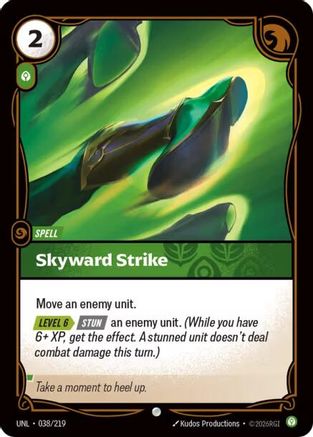 Skyward Strike (038) Foil - Unleashed