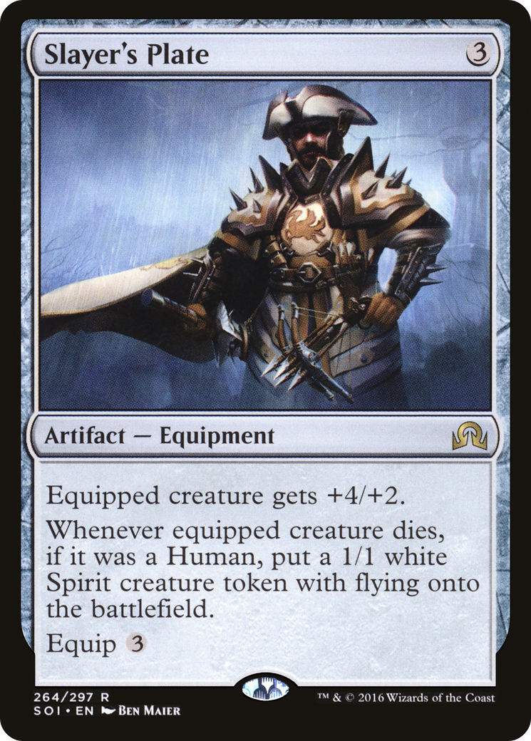 Slayer's Plate (264) Foil - Shadows over Innistrad