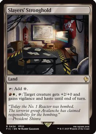 Slayers' Stronghold (424) Surge Foil - Commander: FINAL FANTASY
