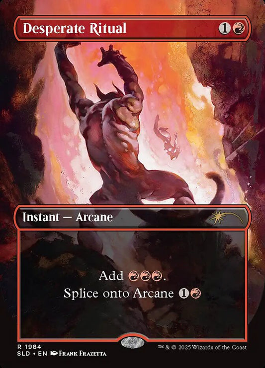 Desperate Ritual (1984) Foil - Secret Lair Drop