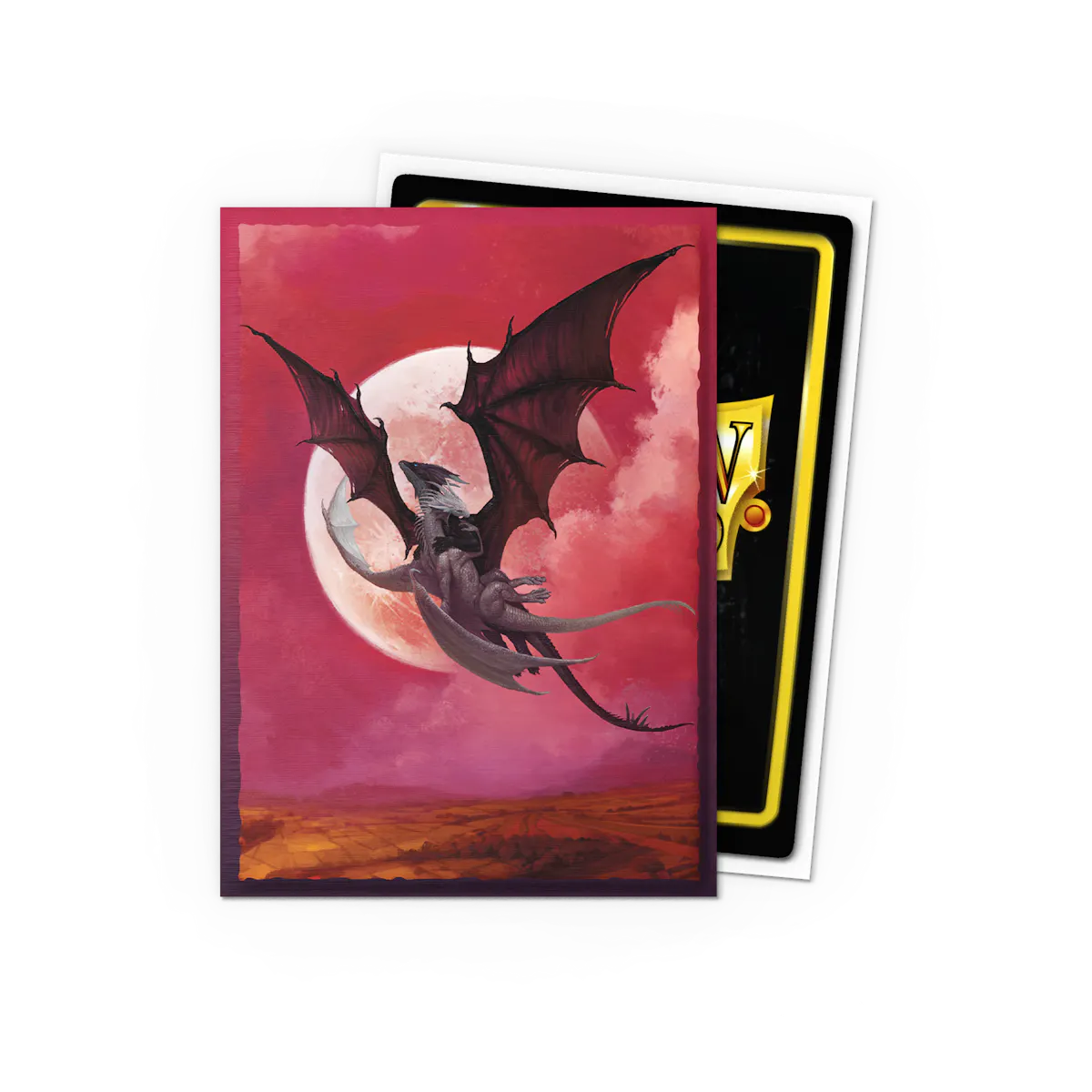 Dragon Shield Brushed Art: Valentine Dragons 2024 [100ct] | Silver Goblin