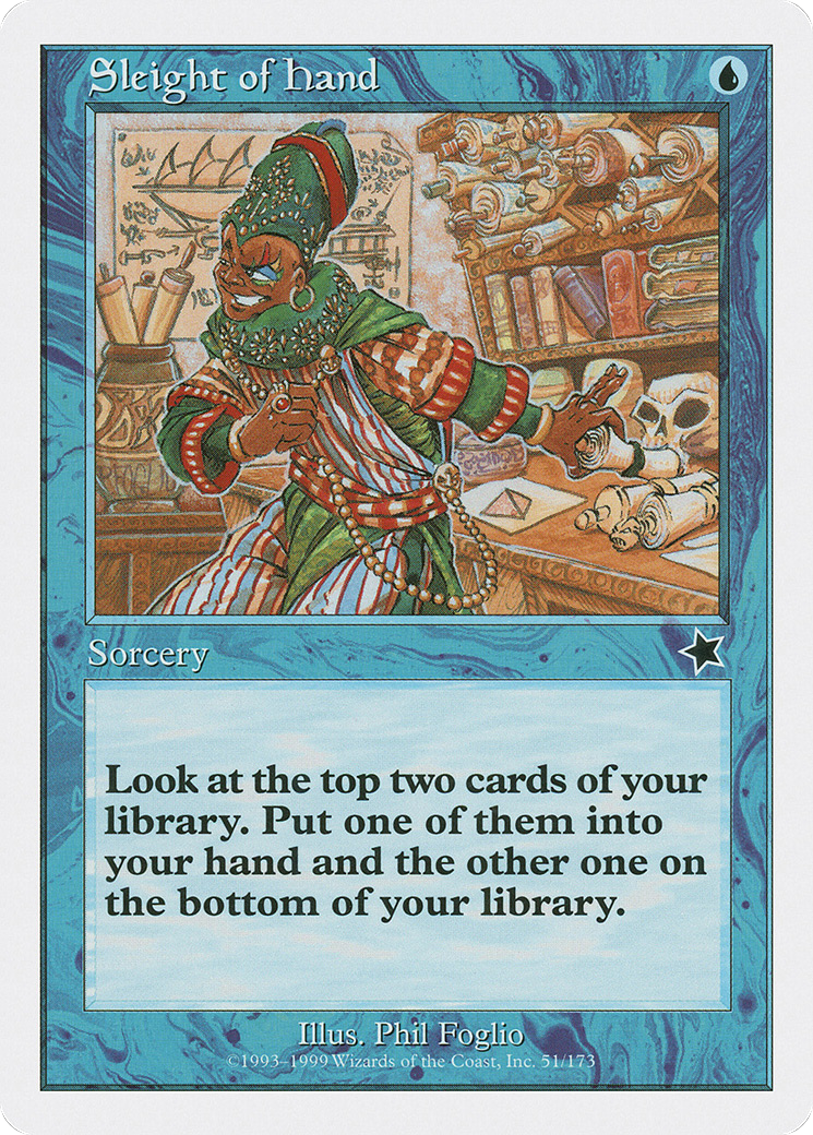 Sleight of Hand (051) - Starter 1999