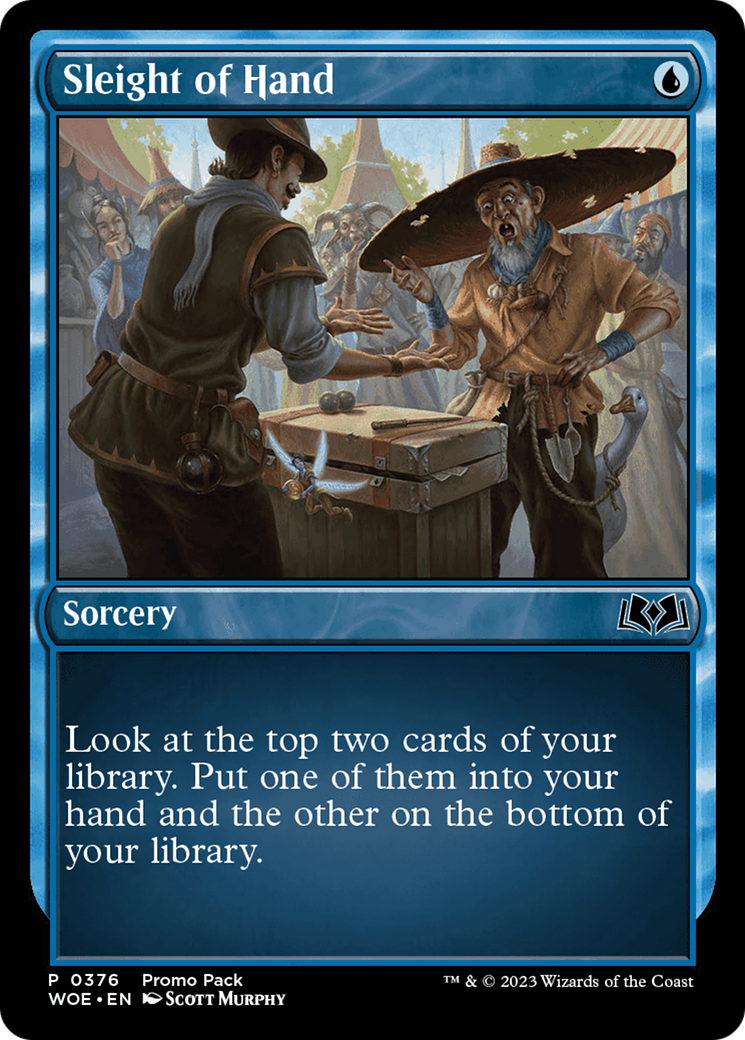 Sleight of Hand (376) - Wilds of Eldraine Foil