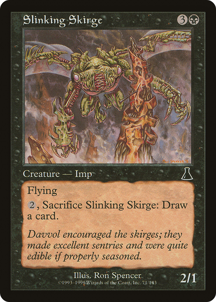 Slinking Skirge (071) Foil - Urza's Destiny